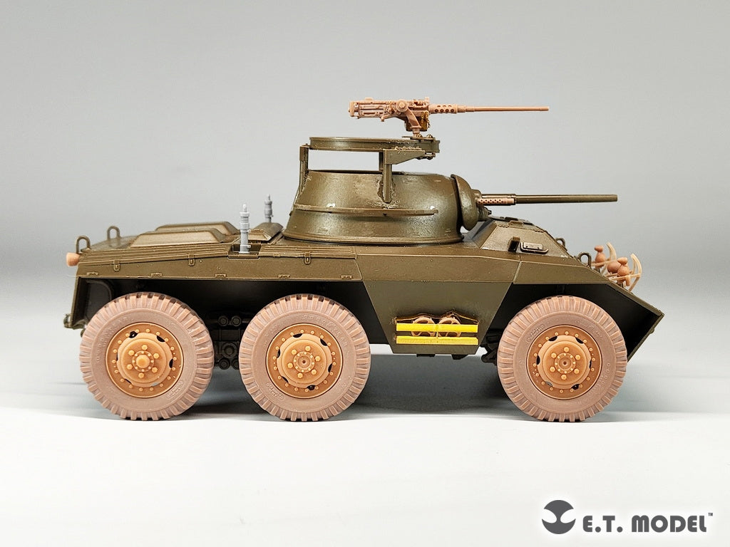 E.T. Model P35-150 U.S.Army M8/M20 Light Armored Car Sagged Wheels For TAMIYA Kit 1/35 – Bild 9