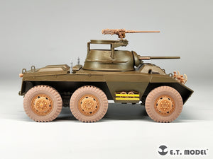 E.T. Model P35-150 U.S.Army M8/M20 Light Armored Car Sagged Wheels For TAMIYA Kit 1/35 – Bild 9