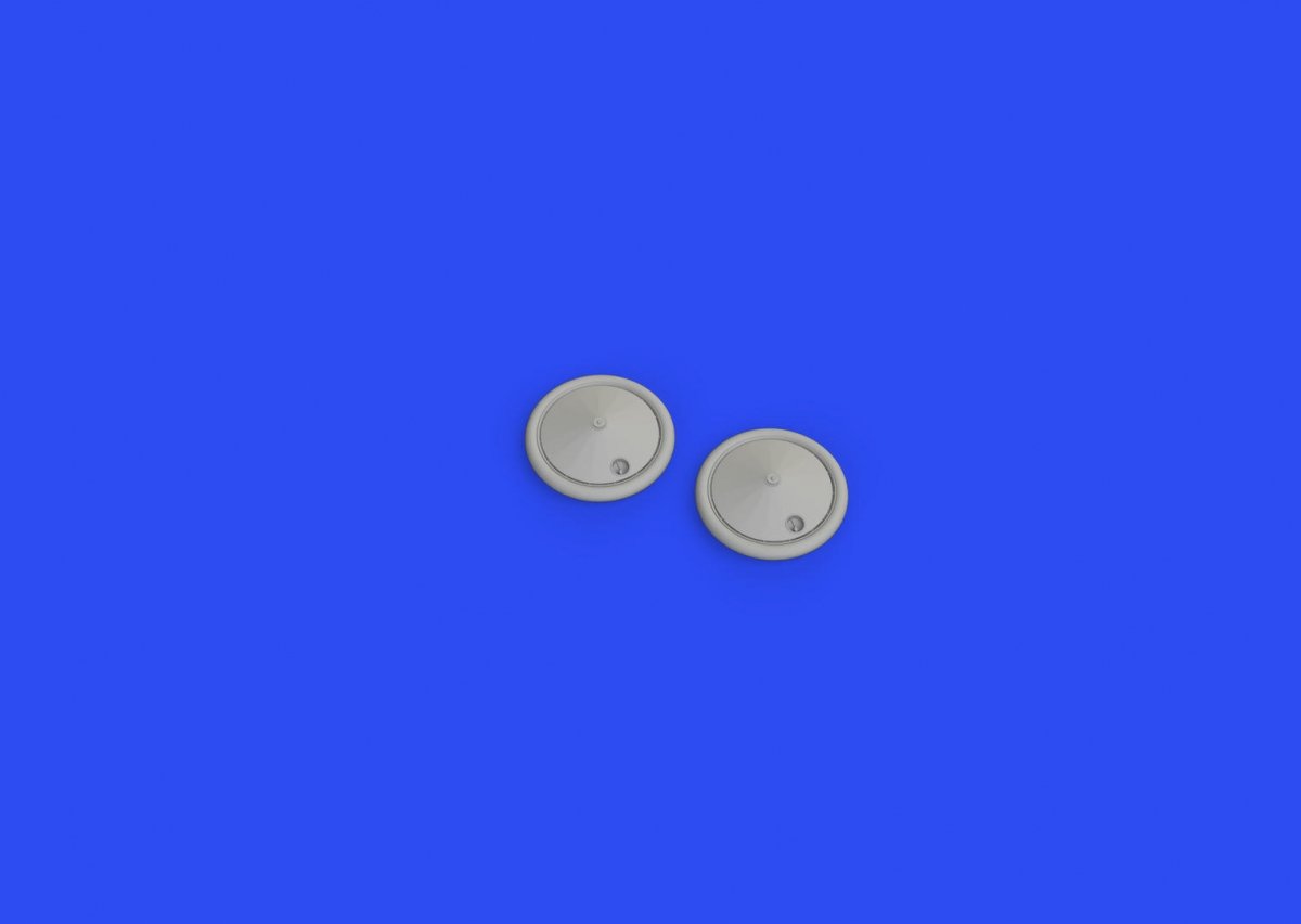 Eduard 648658 Sopwith Camel wheels Type 2 EDUARD 1/48 – immagine 3