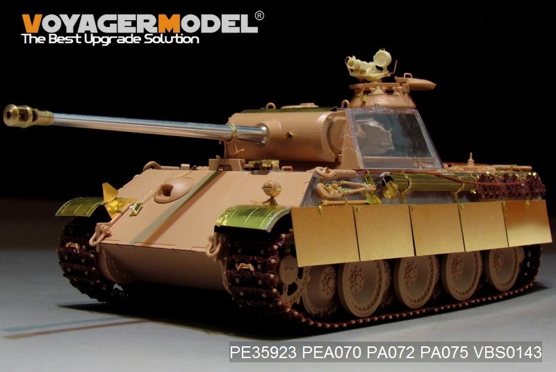 Maquette Voyager PE35923 Panther G allemand de la Seconde Guerre mondiale, version de base pour RMF 5016 au 1/35 – image 14