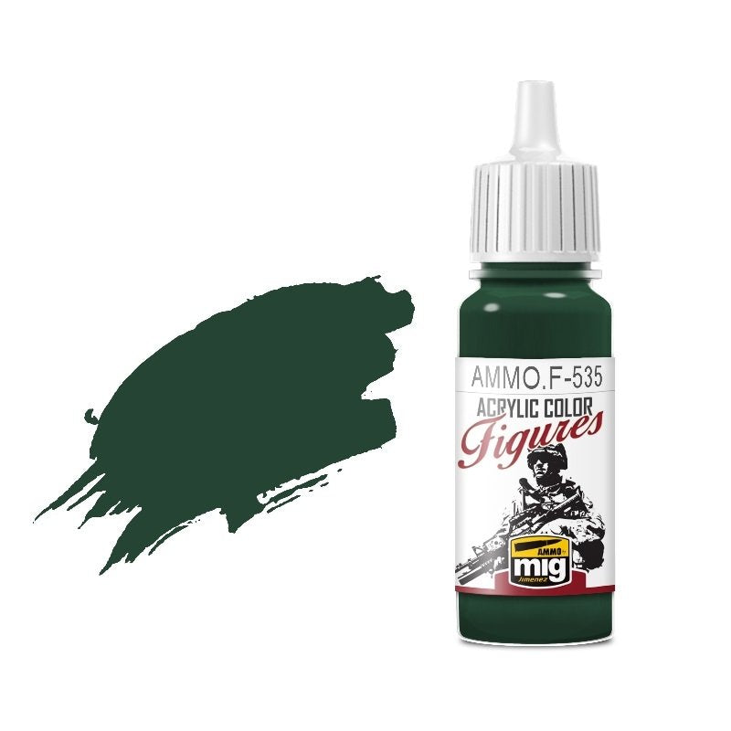 Munitions Mig Jimenez F535 camouflage vert italien 17 ml