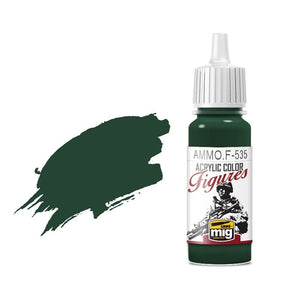 Munitions Mig Jimenez F535 camouflage vert italien 17 ml