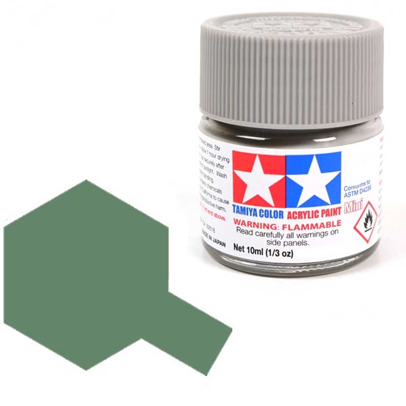 Tamiya XF5 Flat Green (81705) Acrylic paint 10ml