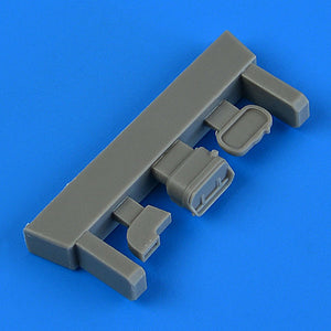 Quickboost QB49090 Z-37 Čmelák Oil Cooler &amp;amp; Air intake MACO 1/48