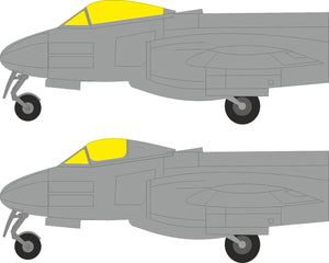 Eduard JX355 Meteor F.8 Mask Set for REVELL 1/32