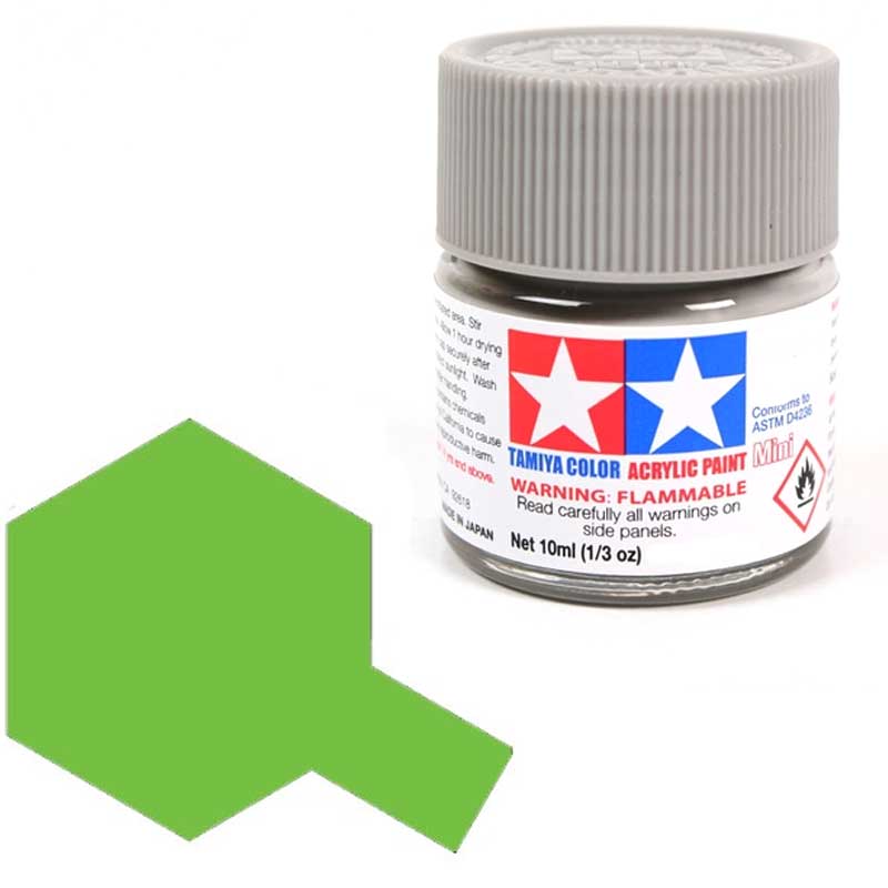 Peinture acrylique Tamiya X-15 Vert clair (81515) 10 ml