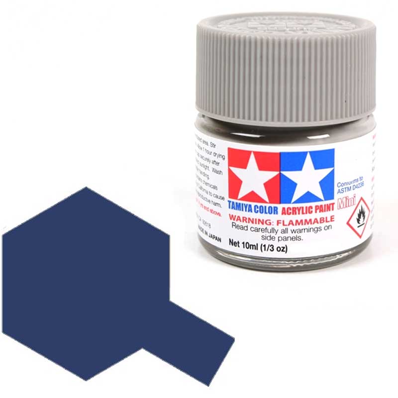 Peinture acrylique Tamiya X3 Bleu Royal (81503) 10 ml