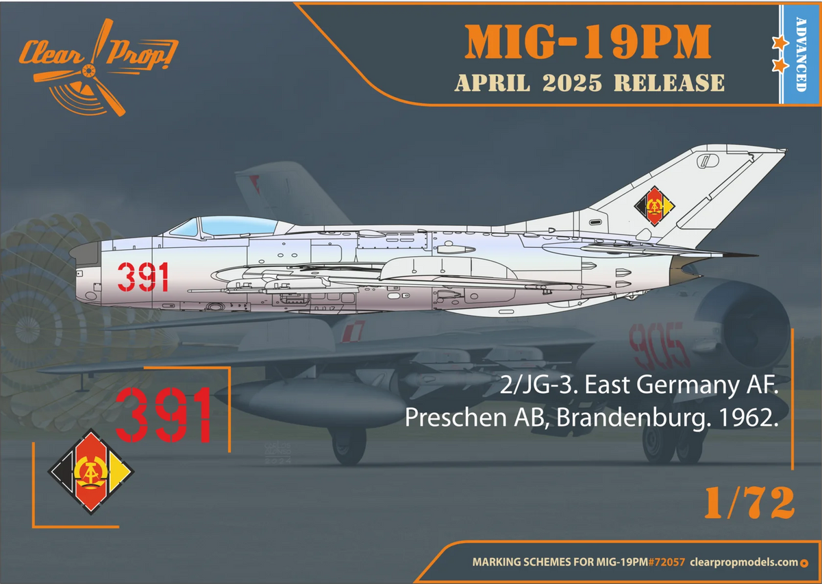 Clear Prop! CP72057 MiG-19 PM 1/72 – Bild 7