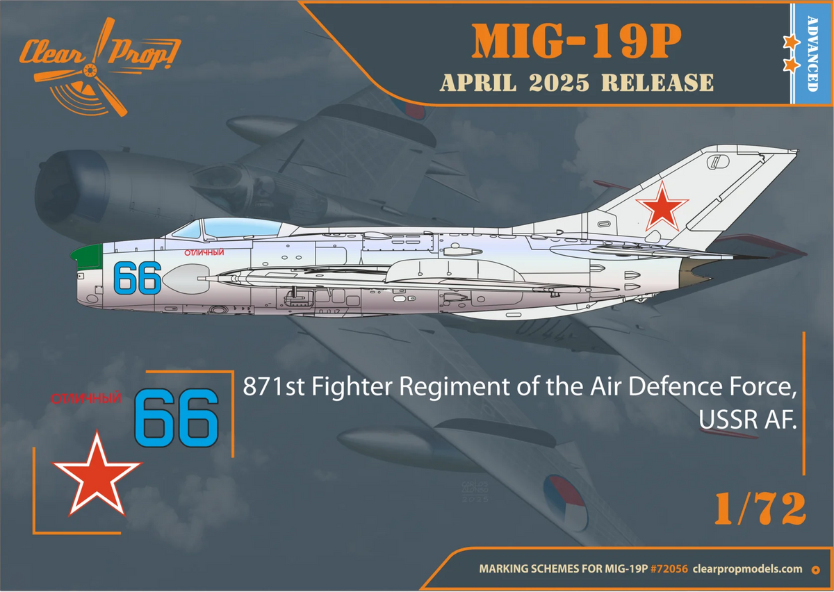 Clear Prop! CP72056 MiG-19 P 1/72 – Bild 3