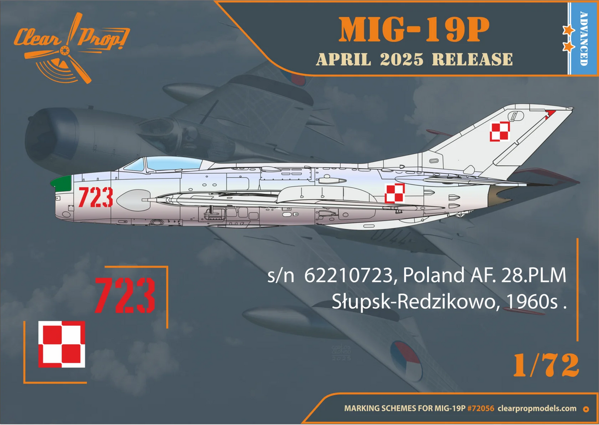 Clear Prop! CP72056 MiG-19 P 1/72 – Bild 4