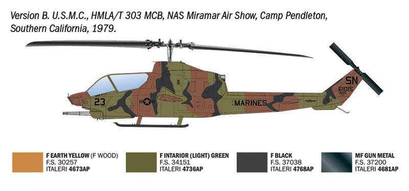 Italeri 90835 AH-1T Sea Cobra 1/48 – Bild 6