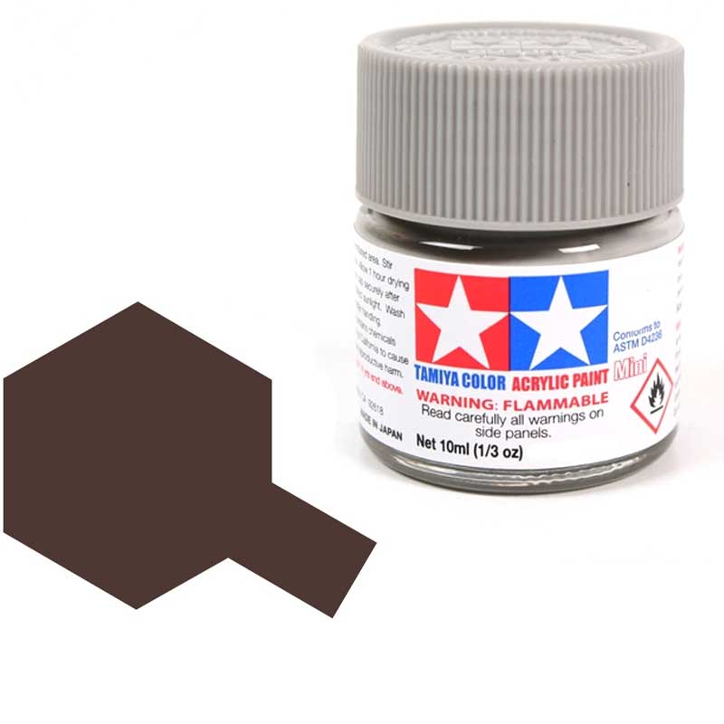Peinture acrylique Tamiya XF84 Dark Iron (81784) 10 ml 