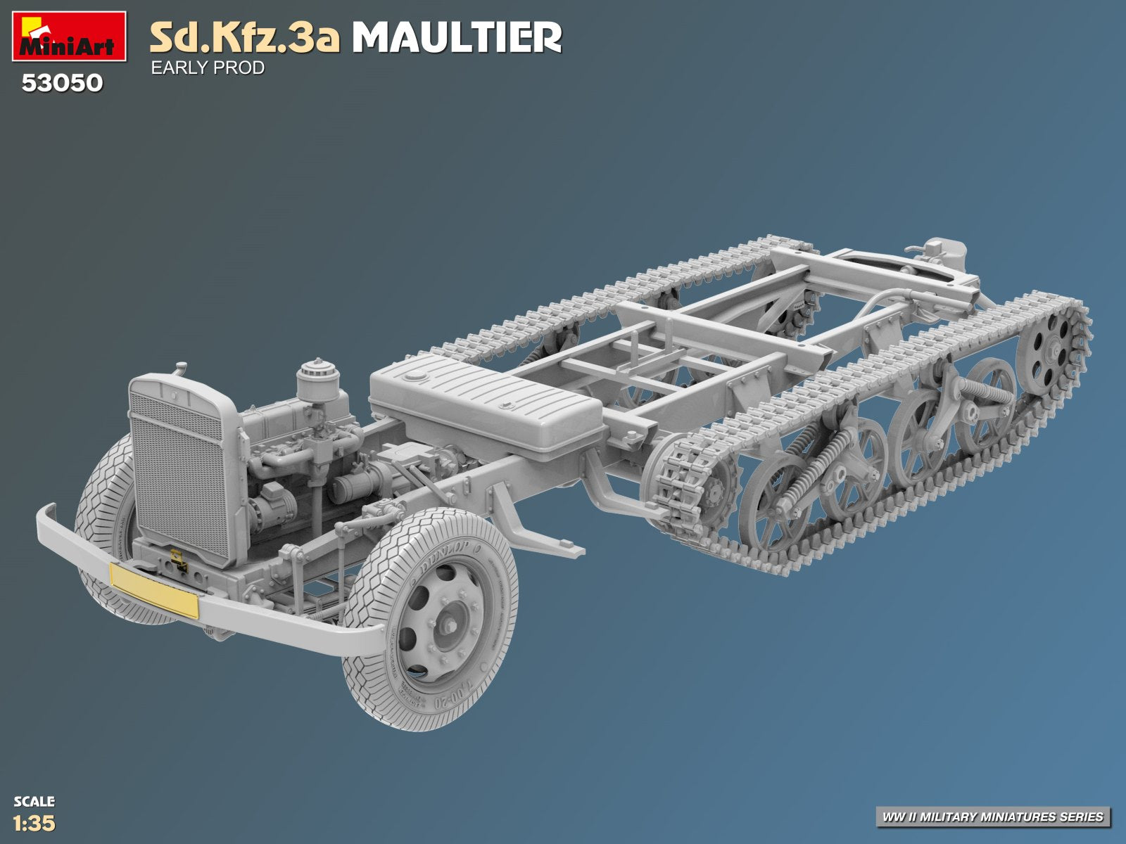 53050 Sd.Kfz.3a Maultier. Early Prod 1/35 – image 14