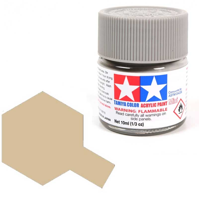 Peinture acrylique Tamiya X31 Or Titane (81531) 10 ml
