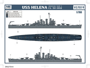 Vee Hobby E57019 CL-50 Helena Cruiser - Deluxe Edition 1/700 – image 3