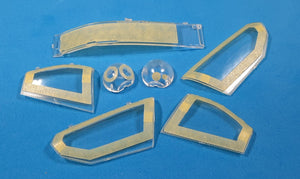Omask 54096 1/48 AH-1Z Viper Mask (for Kitty Hawk, Hobby 2000) 1/48 – Bild 2