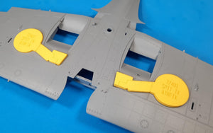 Omask 72401 1/24 Spitfire Mk. VIII / Mk. IX Wheel Bay Plugs (for Airfix) 1/24 – Bild 2