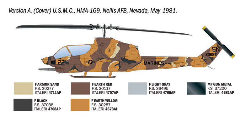 Italeri 90835 AH-1T Sea Cobra 1/48 – Bild 8