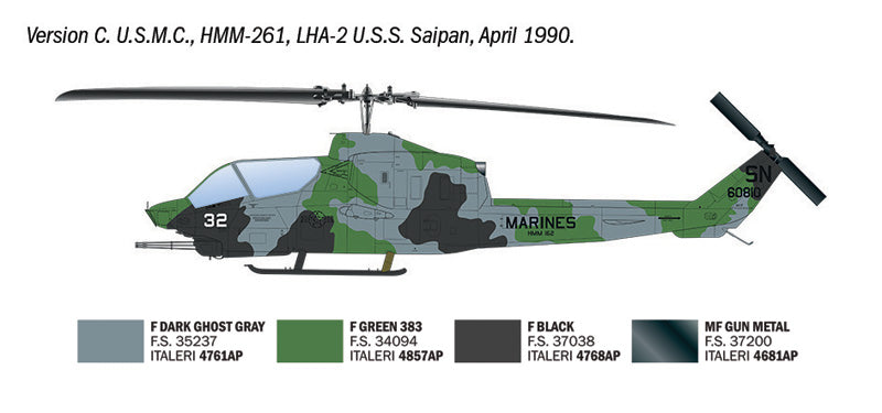 Italeri 90835 AH-1T Sea Cobra 1/48 – Bild 9